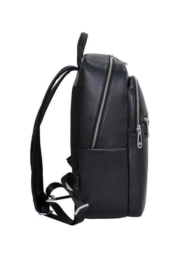 Чоловічий шкіряний рюкзак для поїздок і прогулянок чорний 75362 Tiding Bag (332054094)