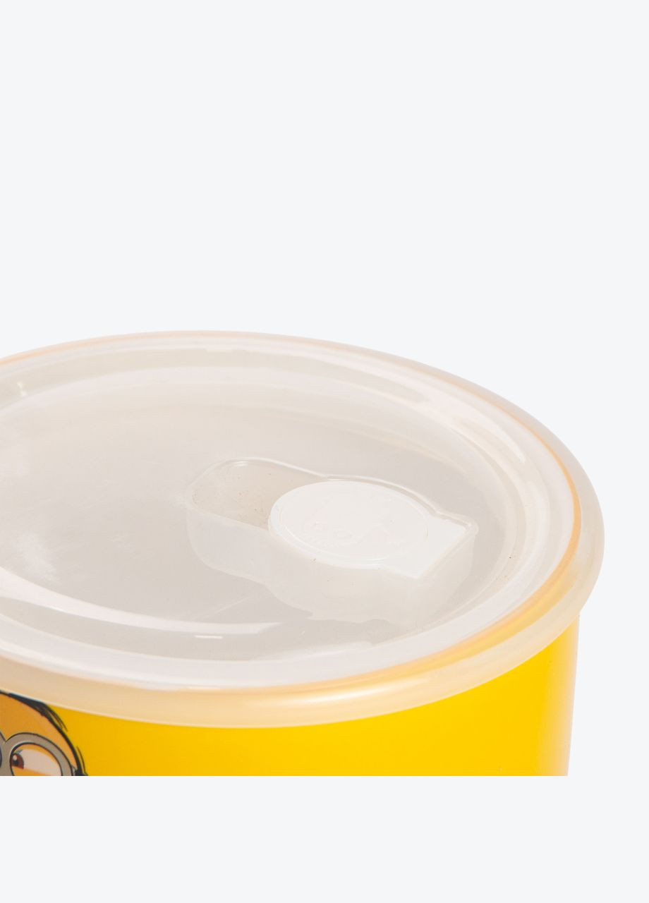 Миска керамическая с пластиковой крышкой, 900 мл, для супа и лапши Yiwu (315636853)