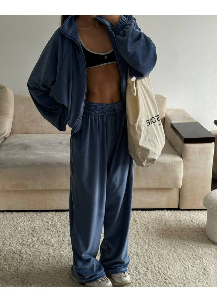 Велюровый оверсайз костюм - это Must Have 🔥 Luna (381179544)