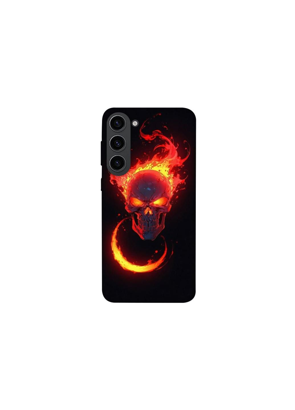Чехол на Samsung Galaxy S23 Blood Skull Frontalka (357275684)