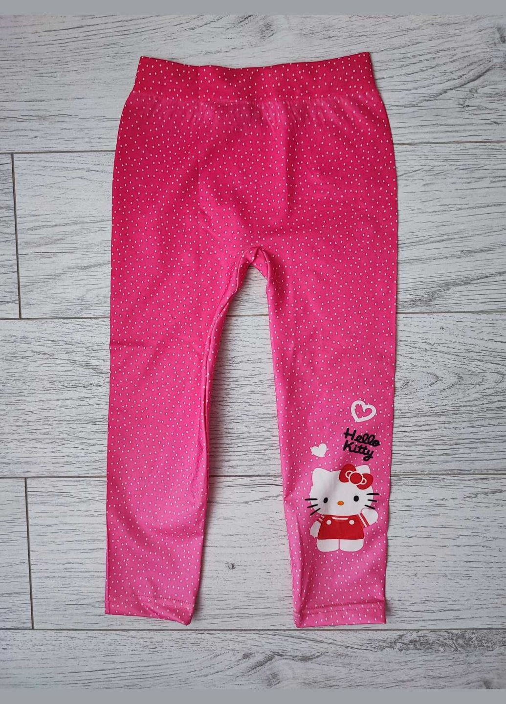 Розовые спортивные детские леггинсы Sanrio