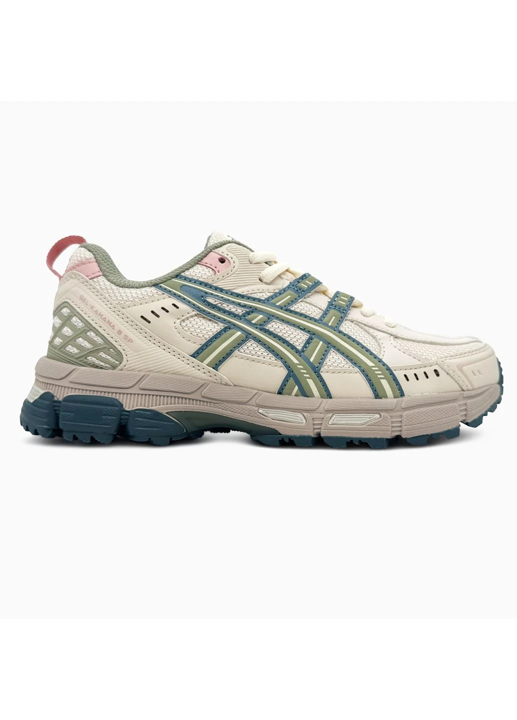 Зелені кросівки чоловічі asics gel-kahana 8 sp cream teal green асікс гель кахано 8 зелені демісезон No Brand