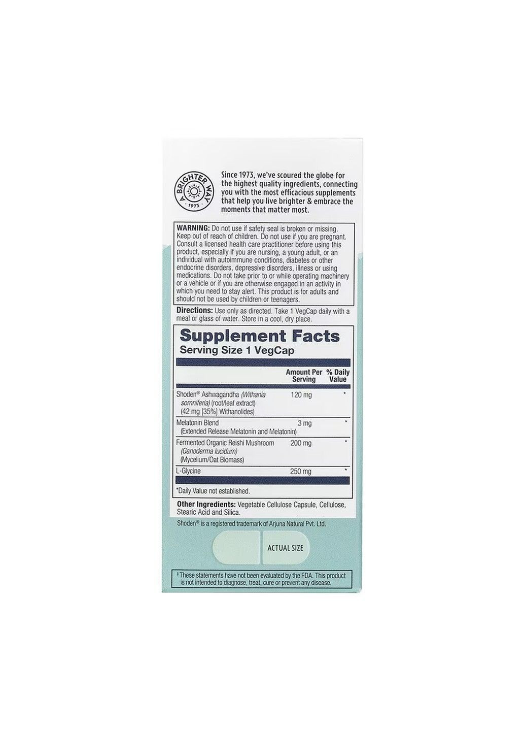 SharpMind Nootropics Sleep, SharpMind ™ Sleep, 30 растительных капсул Solaray (367954494)