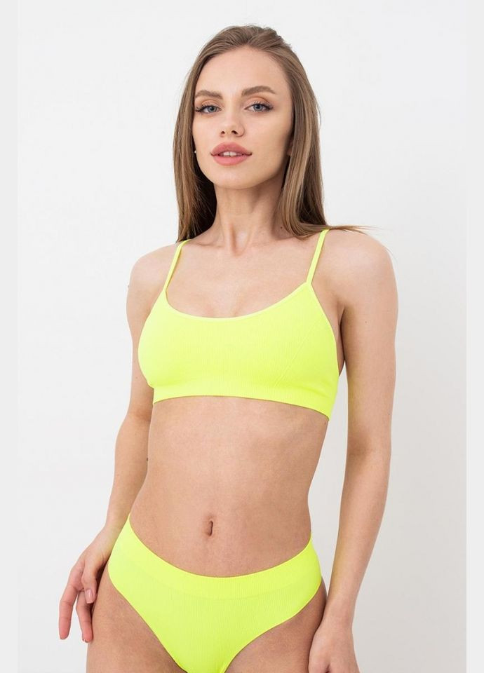 Топ жіночій безшовний на тонких бретелях в рубчик Giulia CAMI TOP RIB (296470200)