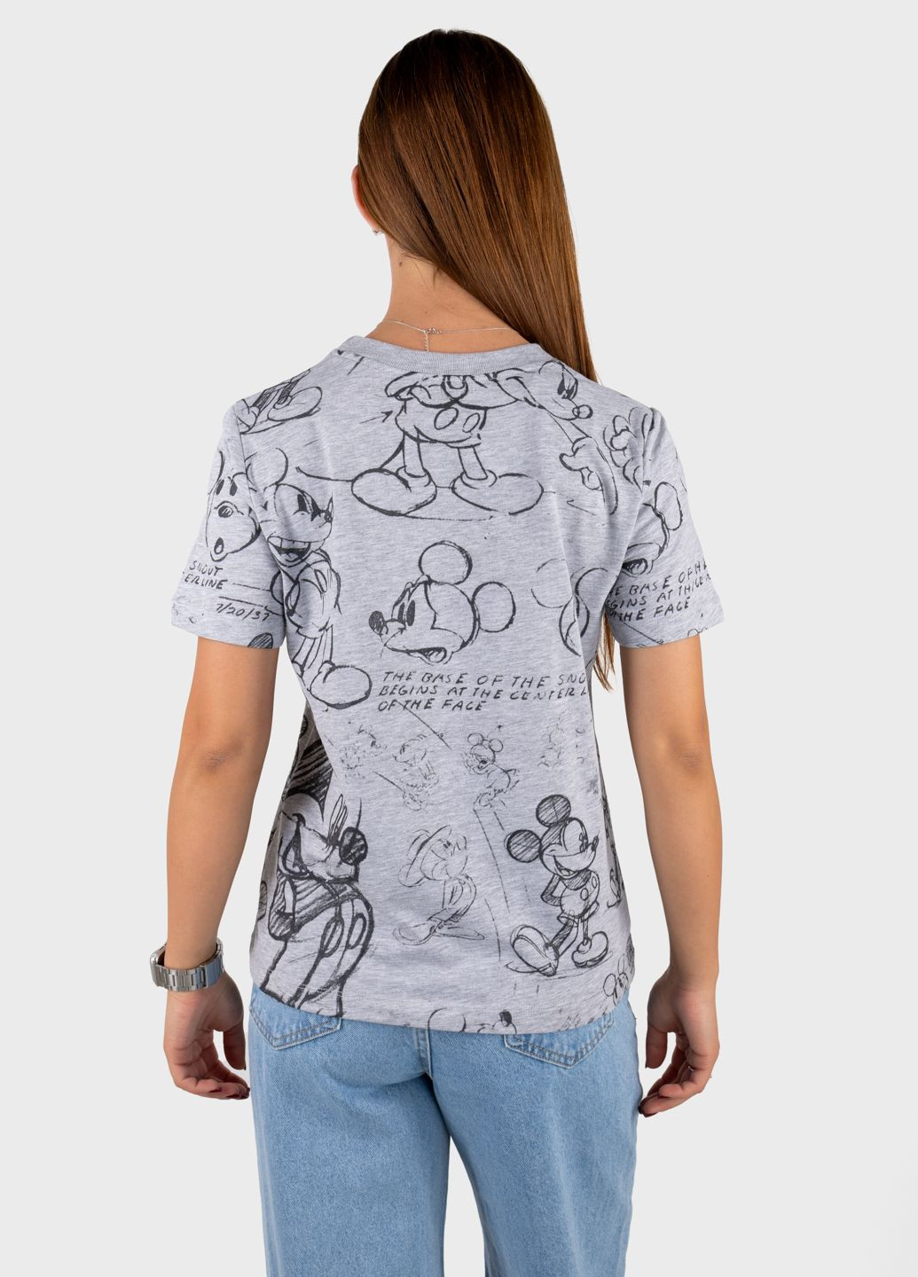 Футболка жіноча сіра 103765 Power - (323426636)