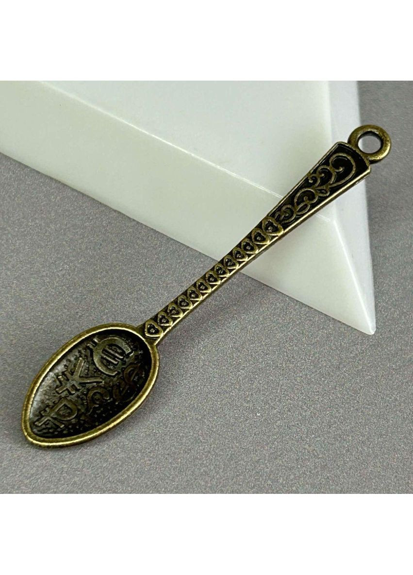 Ложка – загребушка (сувенир-талисман) 5,5см-бронза Plus-plus (354797444)