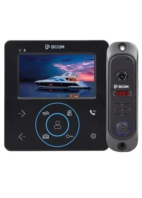 Комплект відеодомофона BD-480M Black Kit BCOM (401473432)