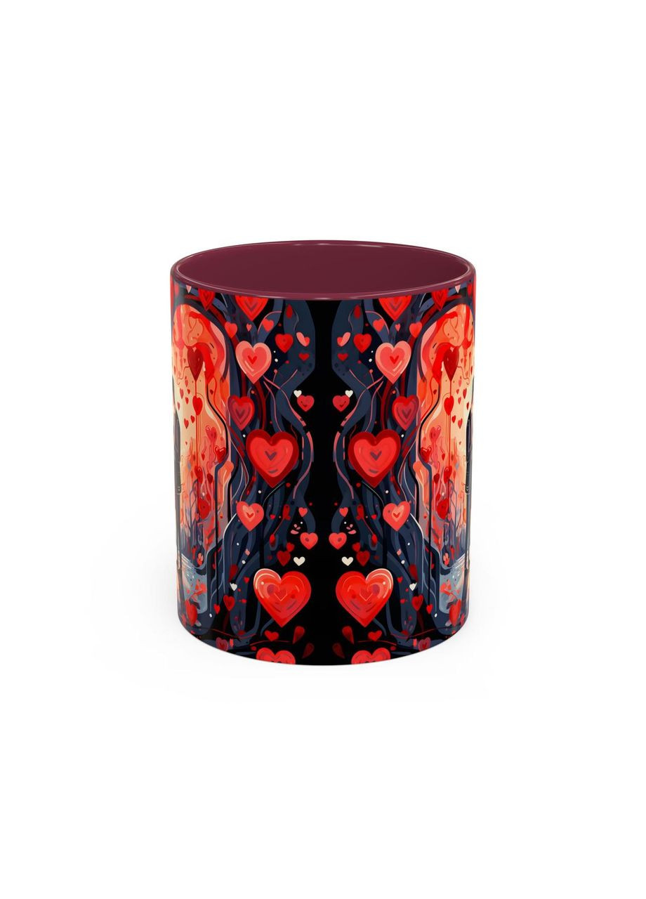 Керамічна чашка з дизайном "Пара закоханих"-3 No Brand (368671396)