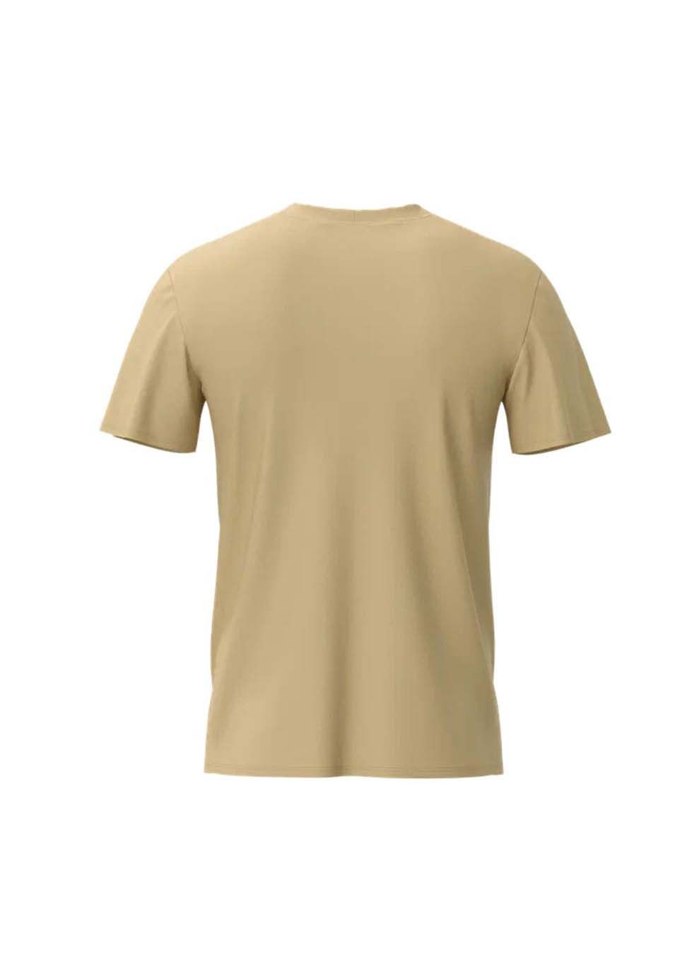 Бежева футболка чоловіча 7/6 loddy t-shirt taos taupe бежевий Seven Six