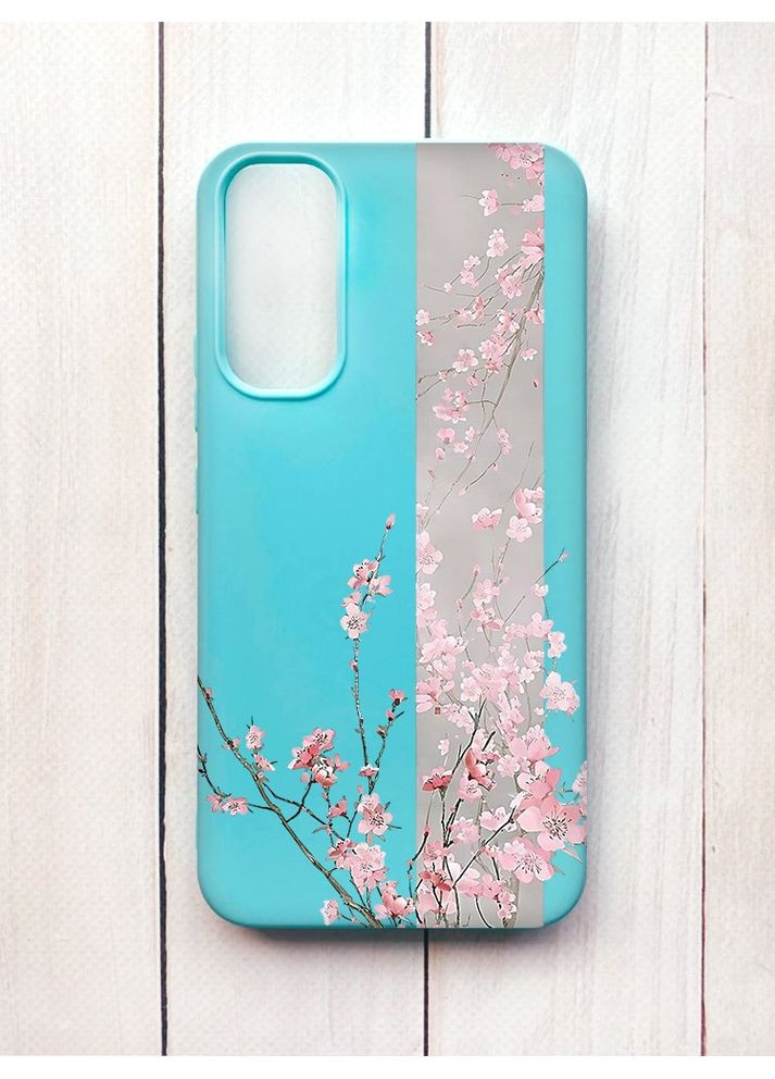 Матовый чехол на Samsung A34 5G:: Сакура в цвету (принт 286) Creative (360700283)