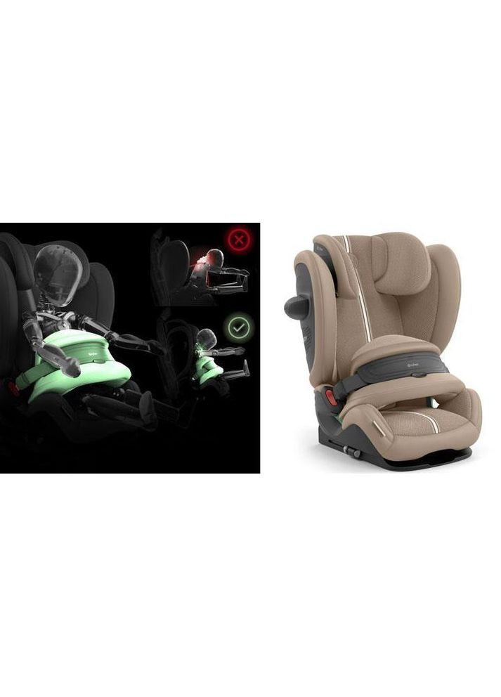 Автокресло Pallas G3 гр. 1-2-3 9-50 кг PLUS Almond Beige, 4063846543403 Cybex (368765995)