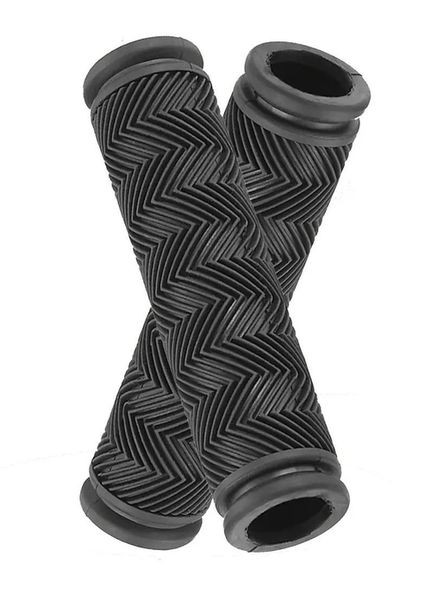 Гріпси ручки велосипедні "Delta", чорні No Brand (303429388)