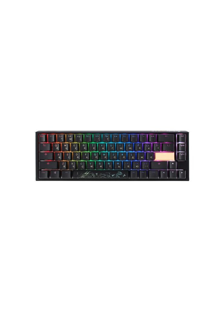 Клавіатура (m455228) Ducky One 3 SF Cherry MX Brown RGB UA USB Black (369020698)