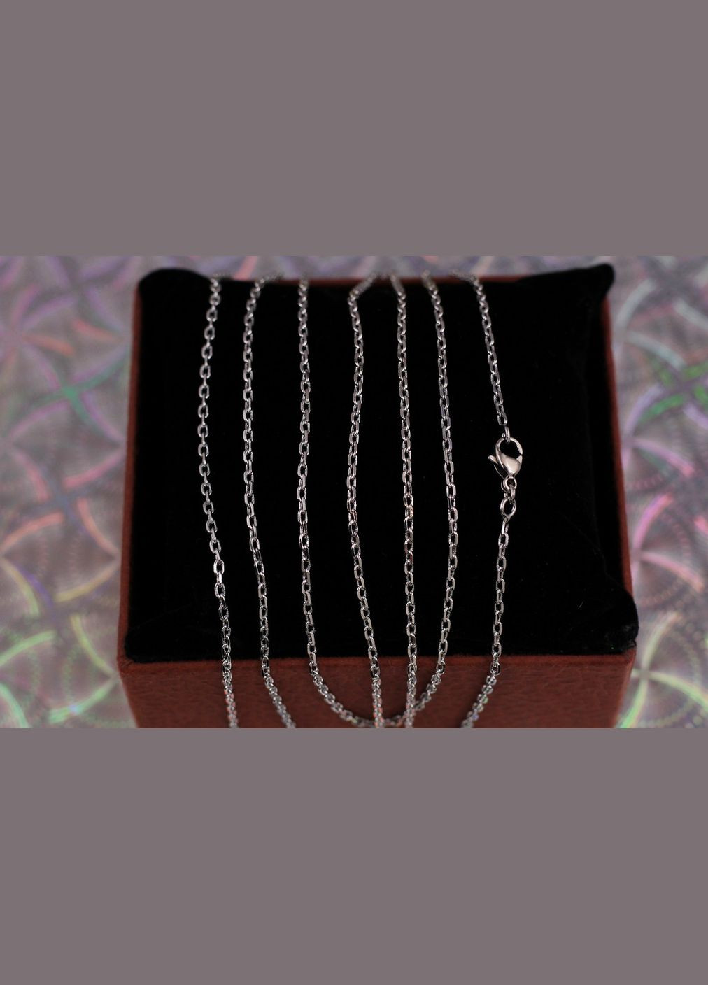 Ланцюг якірний 60 см 2 мм сріблястий Xuping Jewelry (317269604)