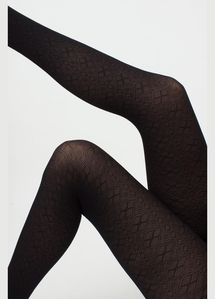 Колготки жіночі фантазійні з малюнком з імітацією сітки NEXUS №1 80 den Giulia NEXUS 1 (297927028)