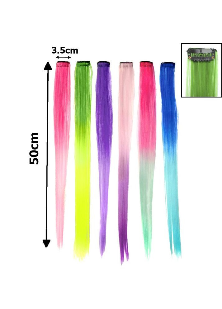 Канікалон двухколірний на шпильці 50см 15280(12) No Brand (347244759)