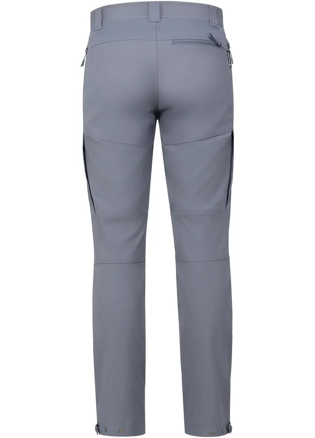 Серые демисезонные брюки No Brand