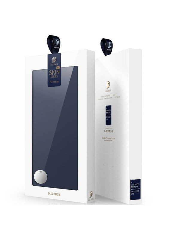 Чохол-книжка з кишенею для візиток для iPhone 16 Pro Max Night Blue Dux Ducis (341485512)