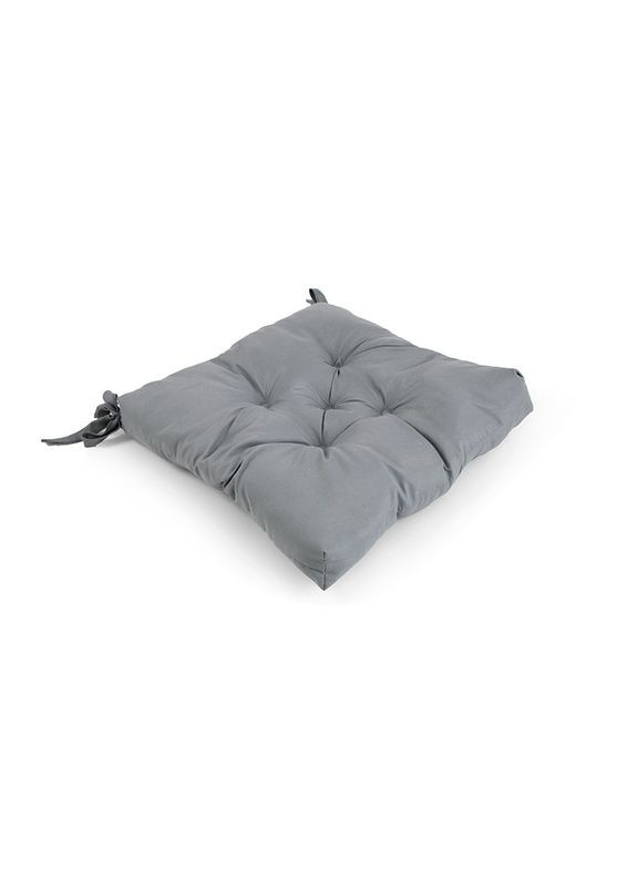 Подушка на стул 38x38 - Серая (22595) Руно (347163230)