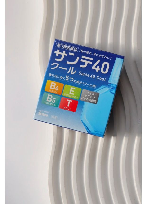 SANTEN 40 Cool капли возрастные для снятия усталости 12 мл Santen Pharmaceutical (307253878)