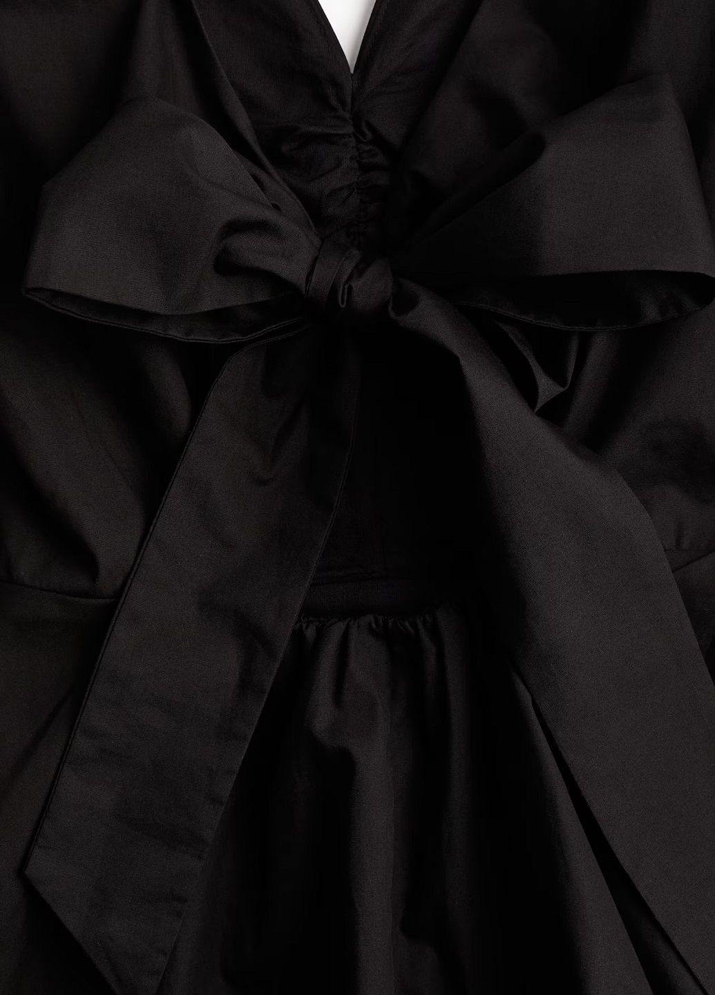 Чорна святковий сукня H&M однотонна