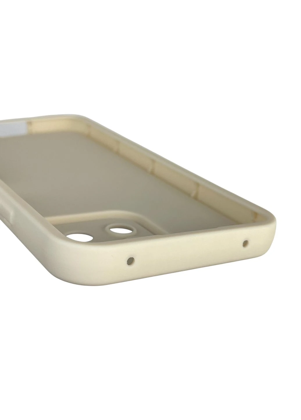 Чехол силиконовый оригинальный Soft Touch с 3D принтом милый мишка для Mi 11 Lite молочный (Полная защита камеры) Xiaomi (377093654)