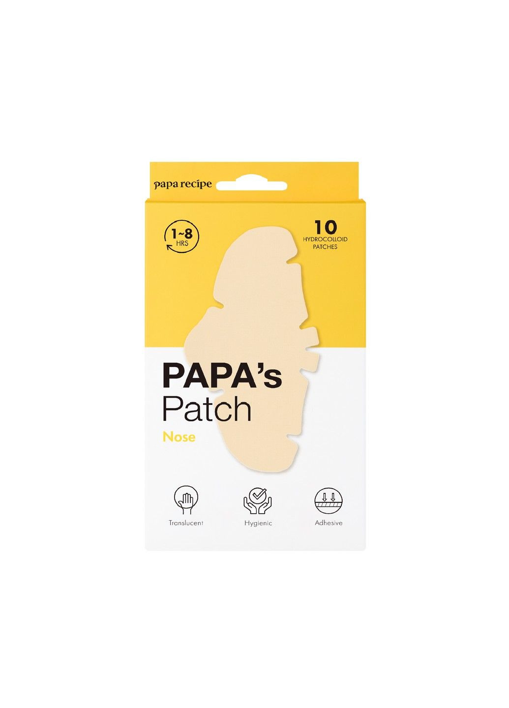 Патчи для носа Papa's Patch Nose 10 pcs Papa Recipe (291560930)