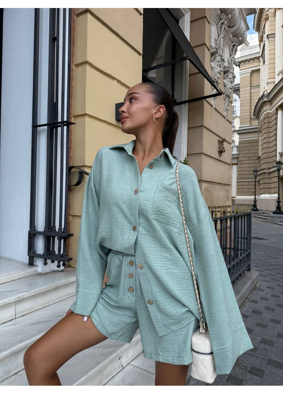 Легкий лляний костюм🔝🥰 Luna (349441739)