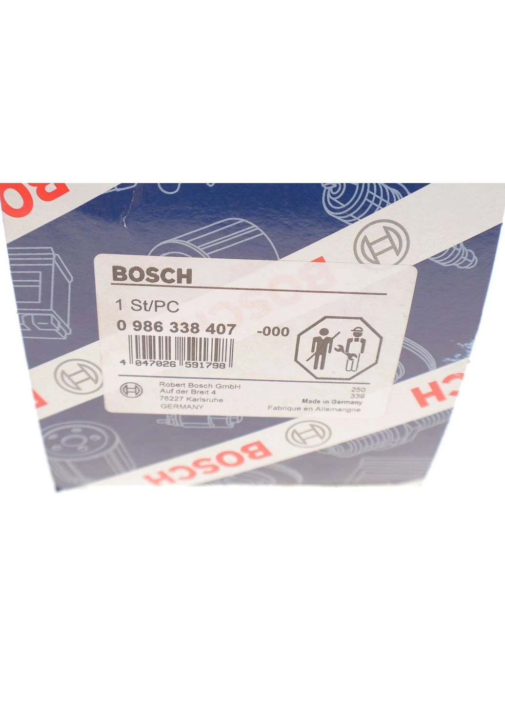 Насос системи охолодження (додатковий) VW Amarok 2.0TDI/BiTDI 10 0 986 338 407 (opt-om) Bosch (345767947)