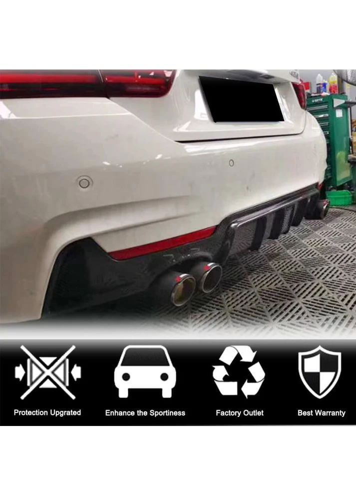 Дифузор заднього бампера V7 (для M-Sport, Карбон) для 4 серія F-32 2012-2020 рр BMW (389778529)