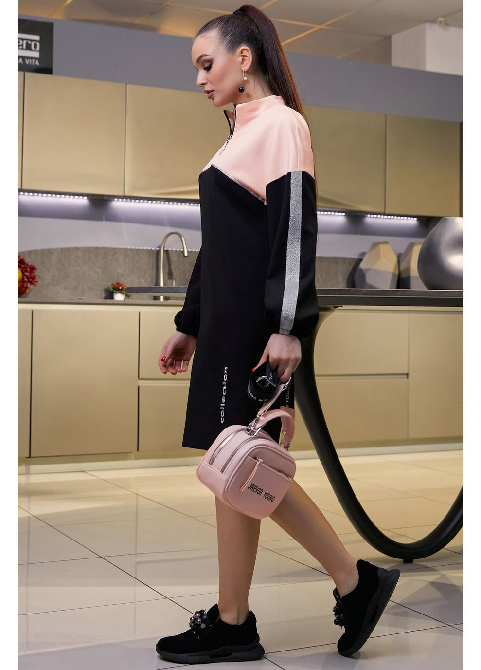 Чорна сукня 1307.3967 Seventeen