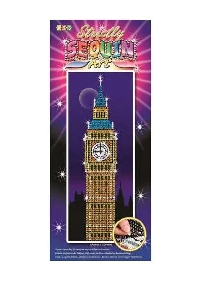 Набор для творчества Strictly Биг Бен 19*50см Sequin Art (386700447)