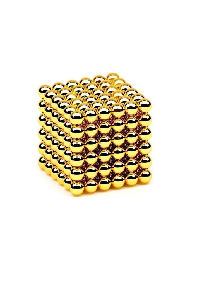 Магнітний конструктор НеоCube – золотий No Brand - (362376145)