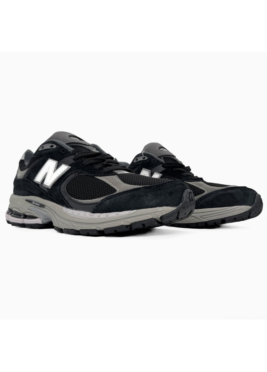 Черные демисезонные кроссовки мужские new balance 2002r black m2002rr1 нью беланс 2002r No Brand