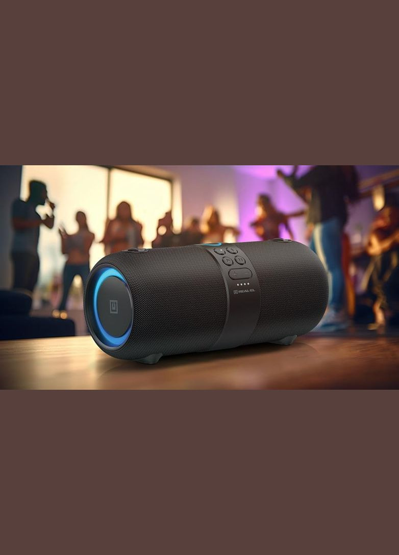 Акустична система X-735 Black Real-El (341490125)