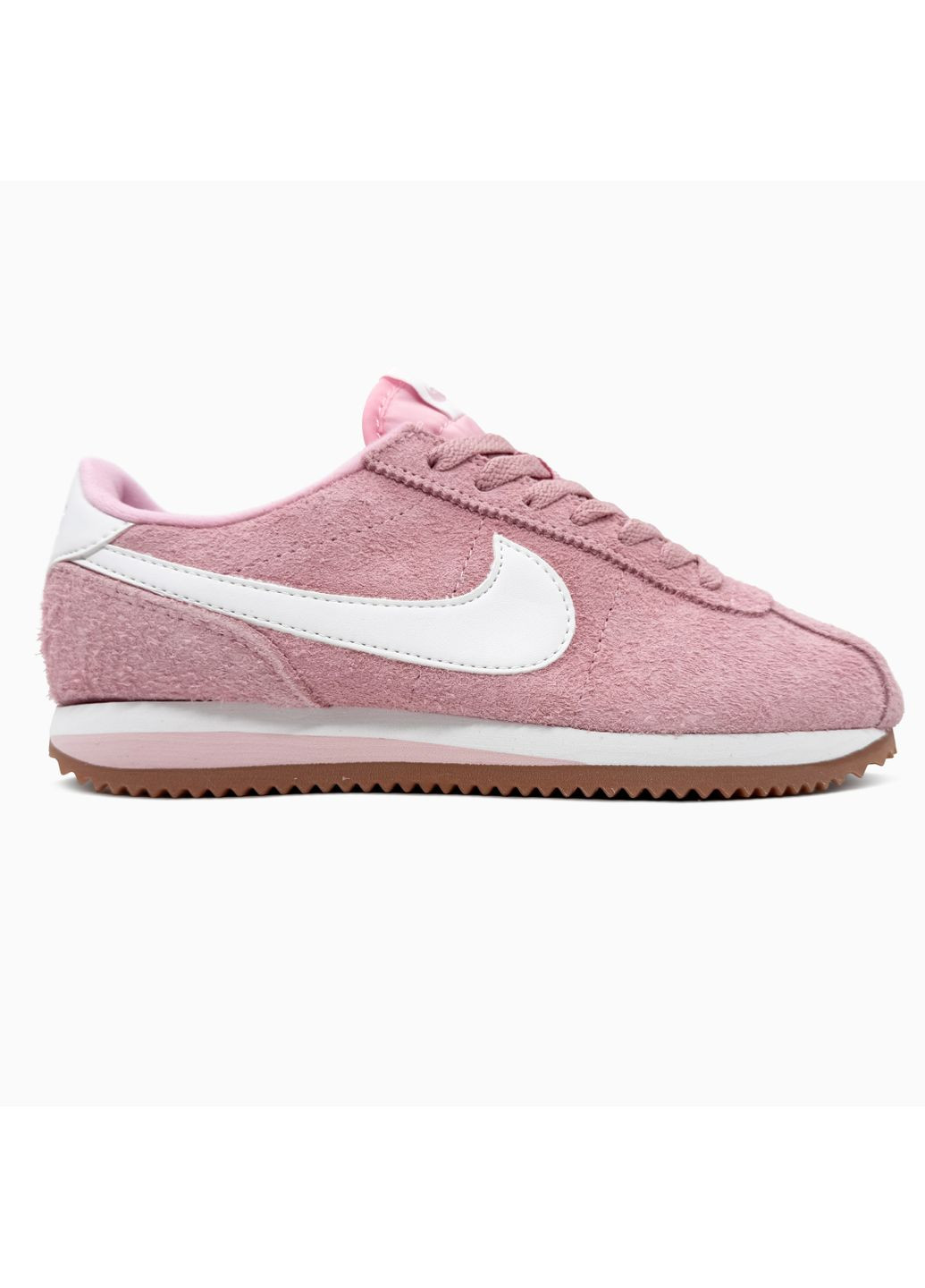 Рожеві Осінні кросівки чоловічі nike cortez pink / white найк кортез No Brand
