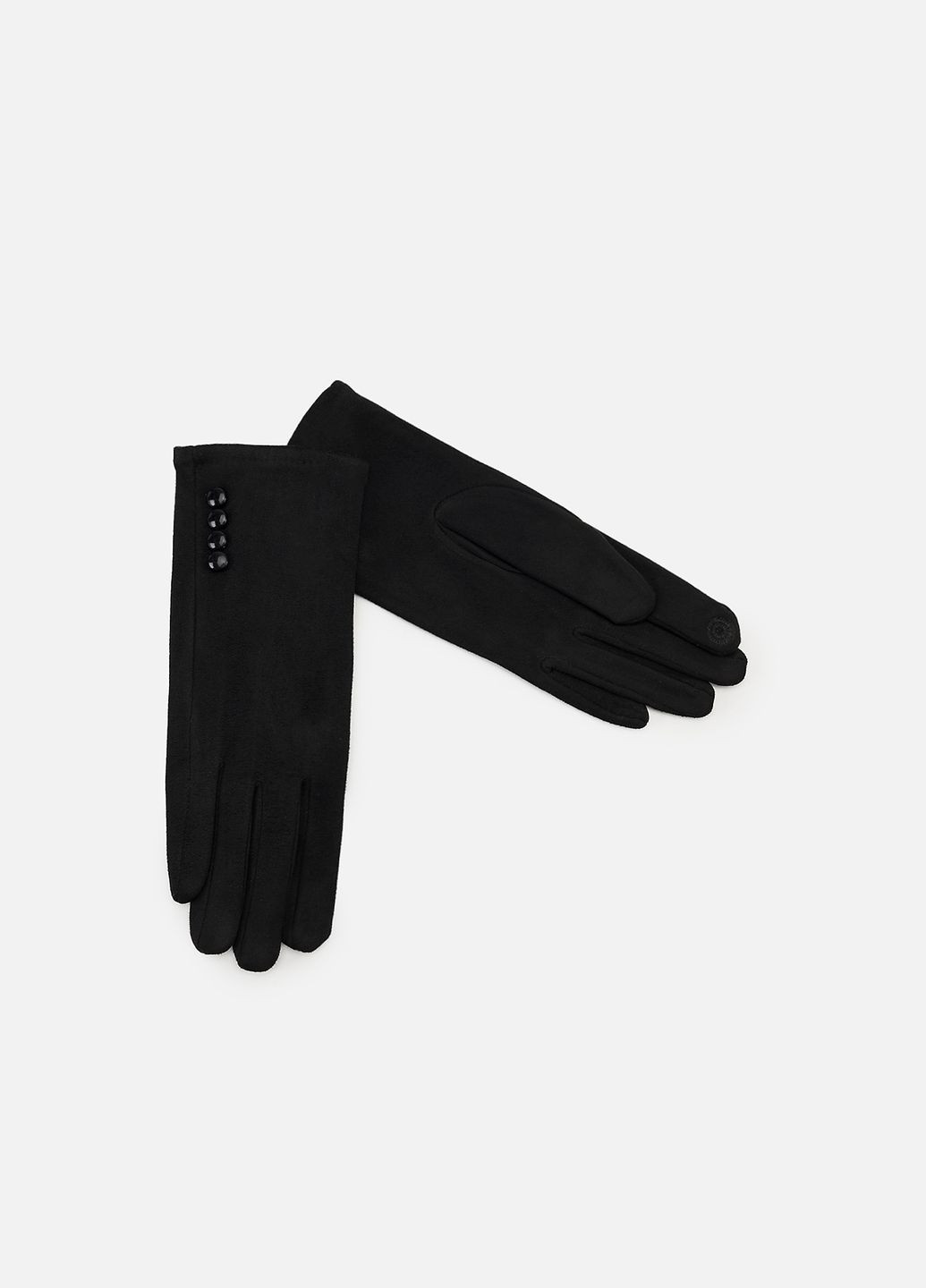 Жіночі рукавички колір чорний ЦБ-00264316 Ronaerdo (307362920)