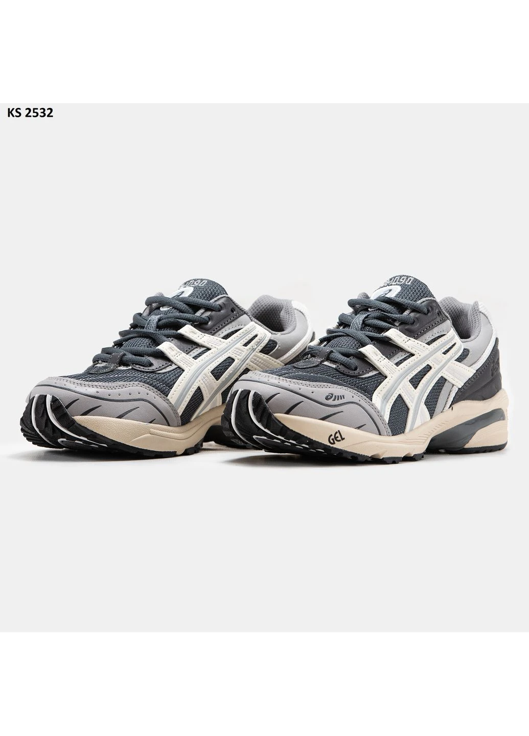 КРОСІВКИ ЖІНОЧІ ASICS GEL-1090 GRAY АСІКС ГЕЛЬ 1090 СІРІ No Brand сірі демісезони (391944513)