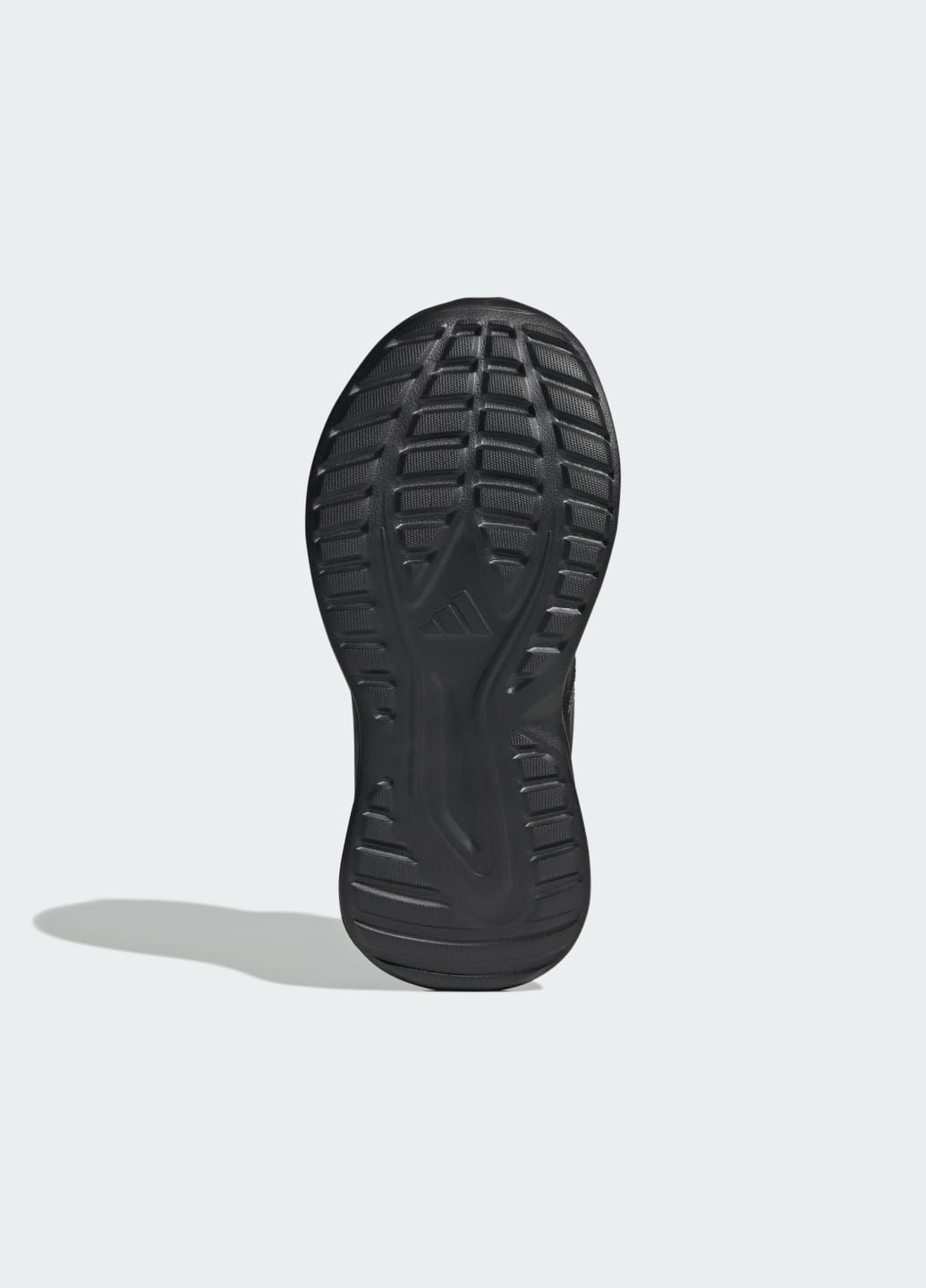 Чорні всесезонні кросівки fortarun 4.0 kids adidas