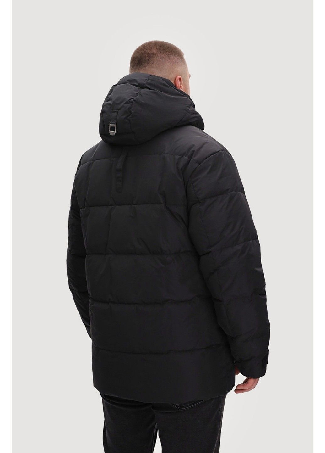 Черный зимний Пуховик Finn Flare