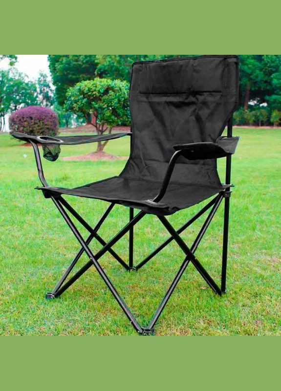 Стул складний розкладний стілець для рибалки риболовлі туристичний стульчик зі спинкою стільчик крісло рибальське для природи No Brand (331739755)