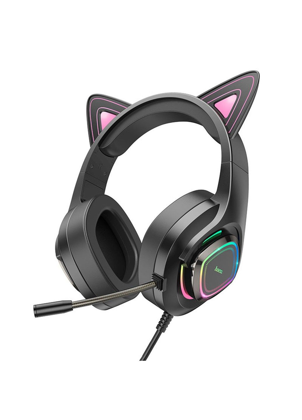 Накладні навушники W107 Cute cat Hoco (291878697)
