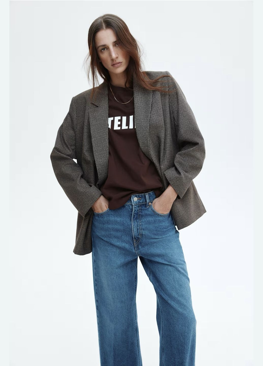 Футболка H&M basic - (346240349)