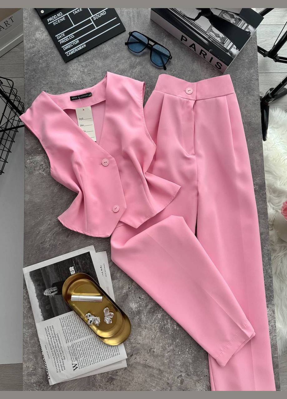 Брючний костюм з жилеткою No Brand (329820325)