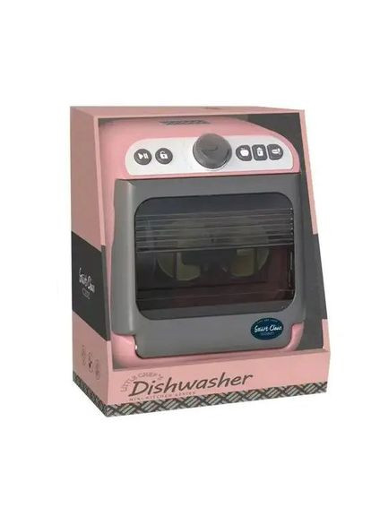 Ігровий набір лялькової кухні Dishwasher посудомийна машина рожева (LD-886B) MFC (364111280)