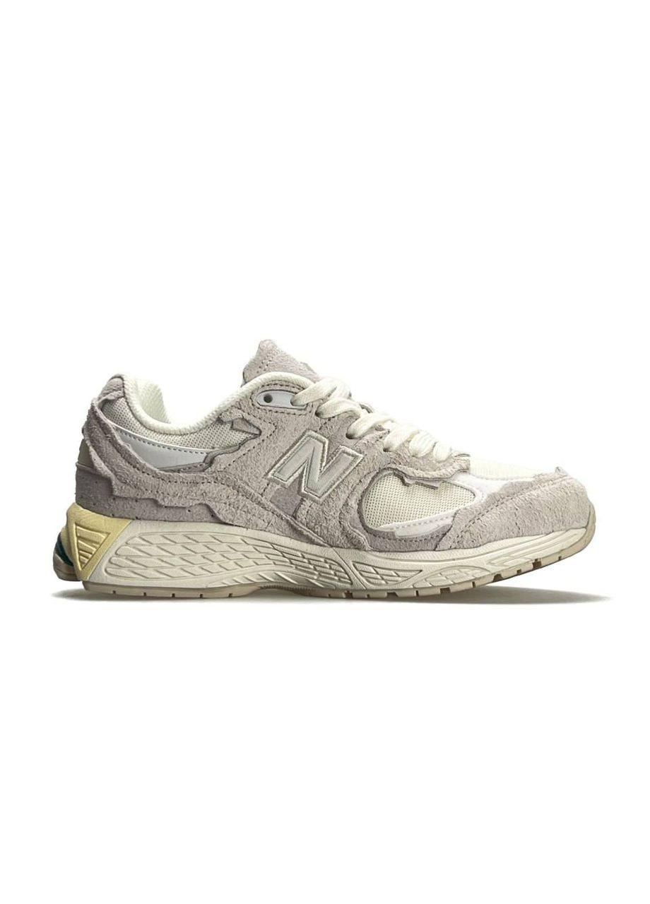 Кросівки жіночі New Balance Light Grey Beige No Brand 2002R New сіро-бежеві демісезони (322767078)