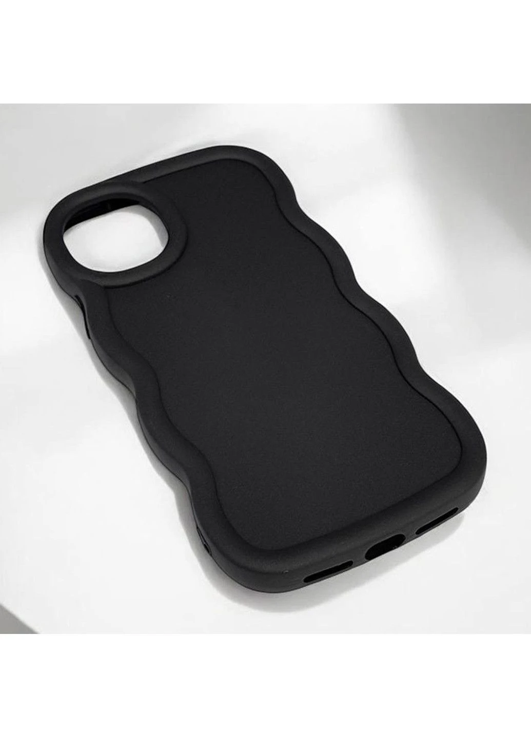 Чохол TPU Ripple для Apple iPhone 15 (6.1") Black No Brand (382769448)