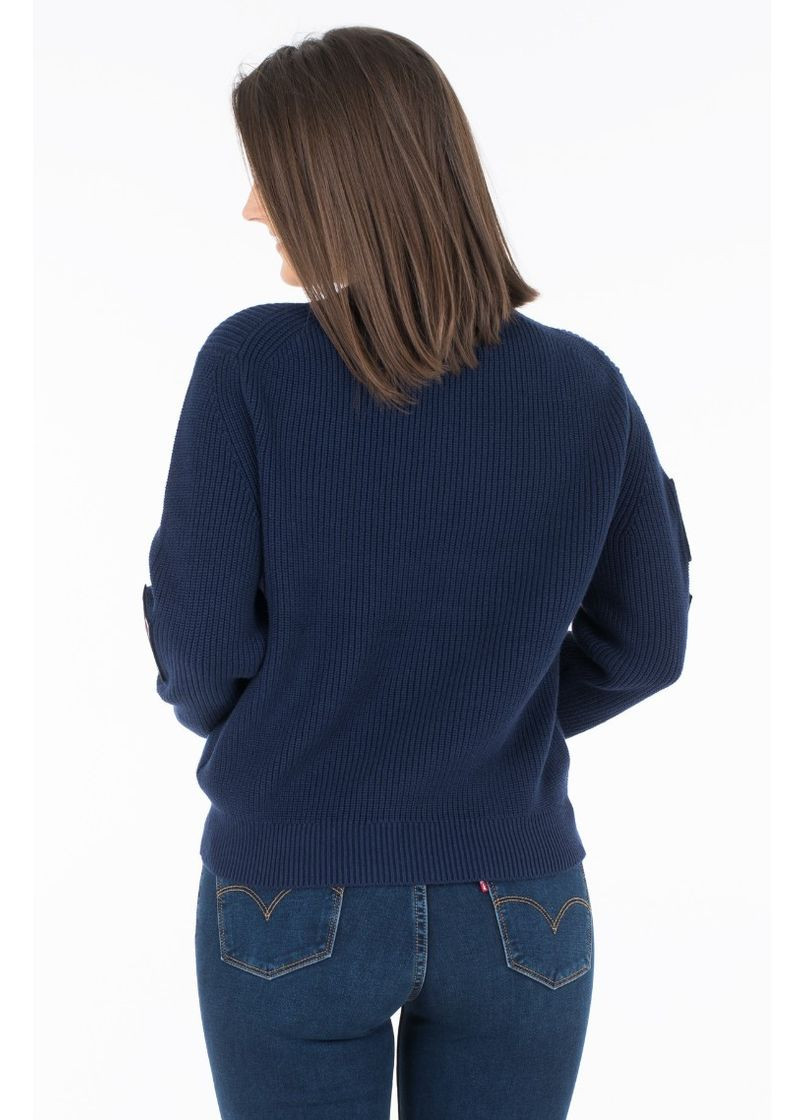 Жіночий светр Calvin Klein, темно, розмір S Calvin Klein Jeans slim fit (370442850)