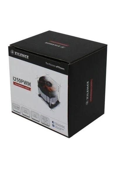 Кулер для процесора I250PWM, алюміній, 1x92 мм, для Intel LGA1200, 1150, 1151, 1155, 1156 (XC032) 000-XC032 XILENCE (395349469)