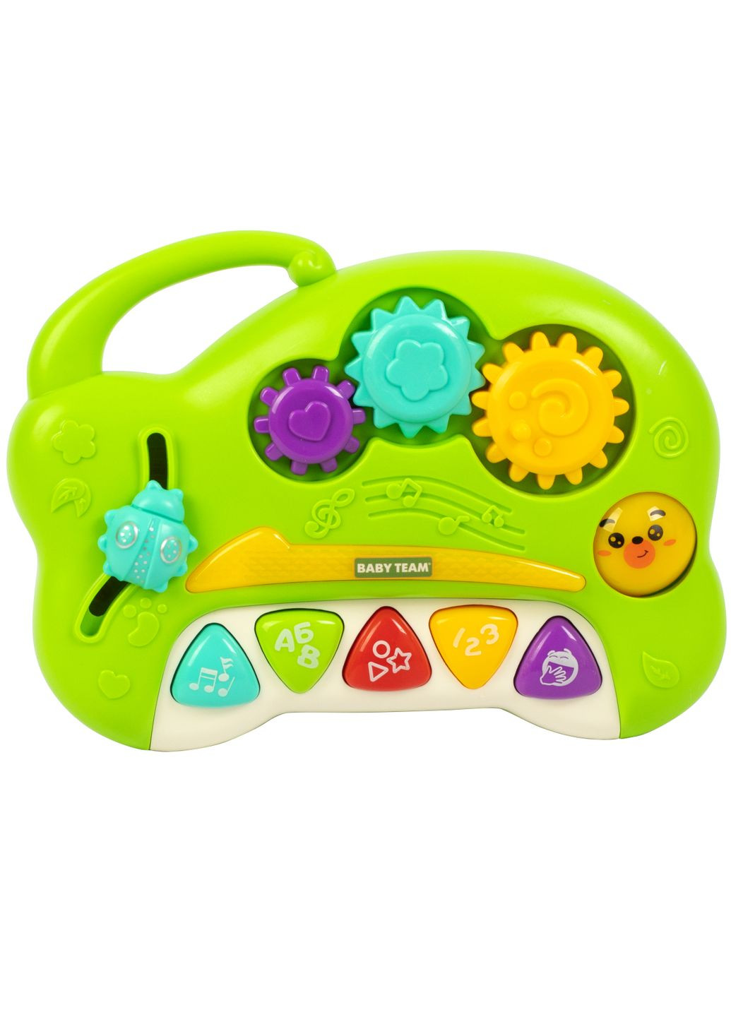 Музыкальная игрушка Забавка (8645_зеленый) Baby Team 8645_зелений (332943802)